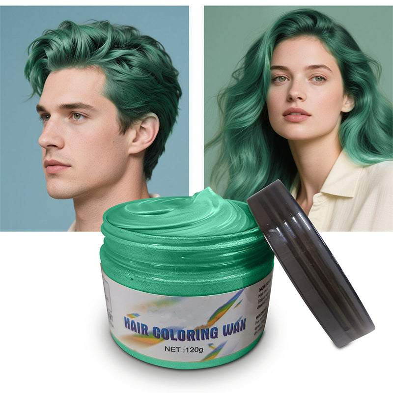 Cire Coiffante Colorante Temporaire pour le Styling des Cheveux