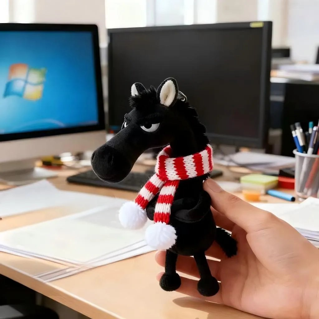 Mascotte Porte-Bonheur de l’Année du Cheval – Cadeau de Chance pour le Nouvel An 2026