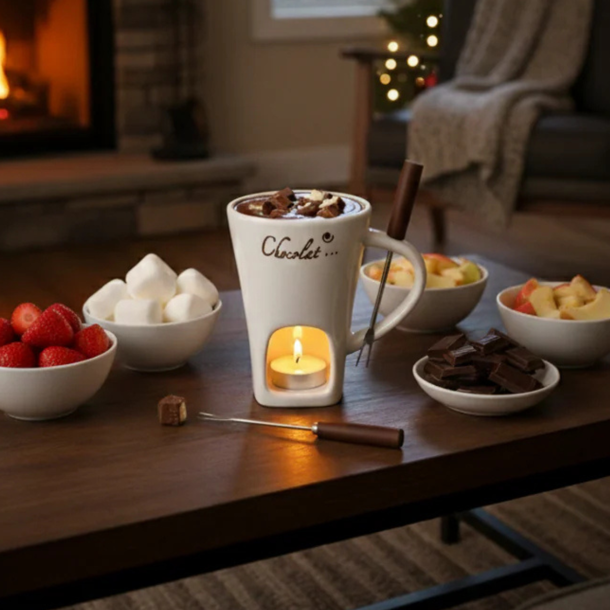 Chocolade Fondue Mok