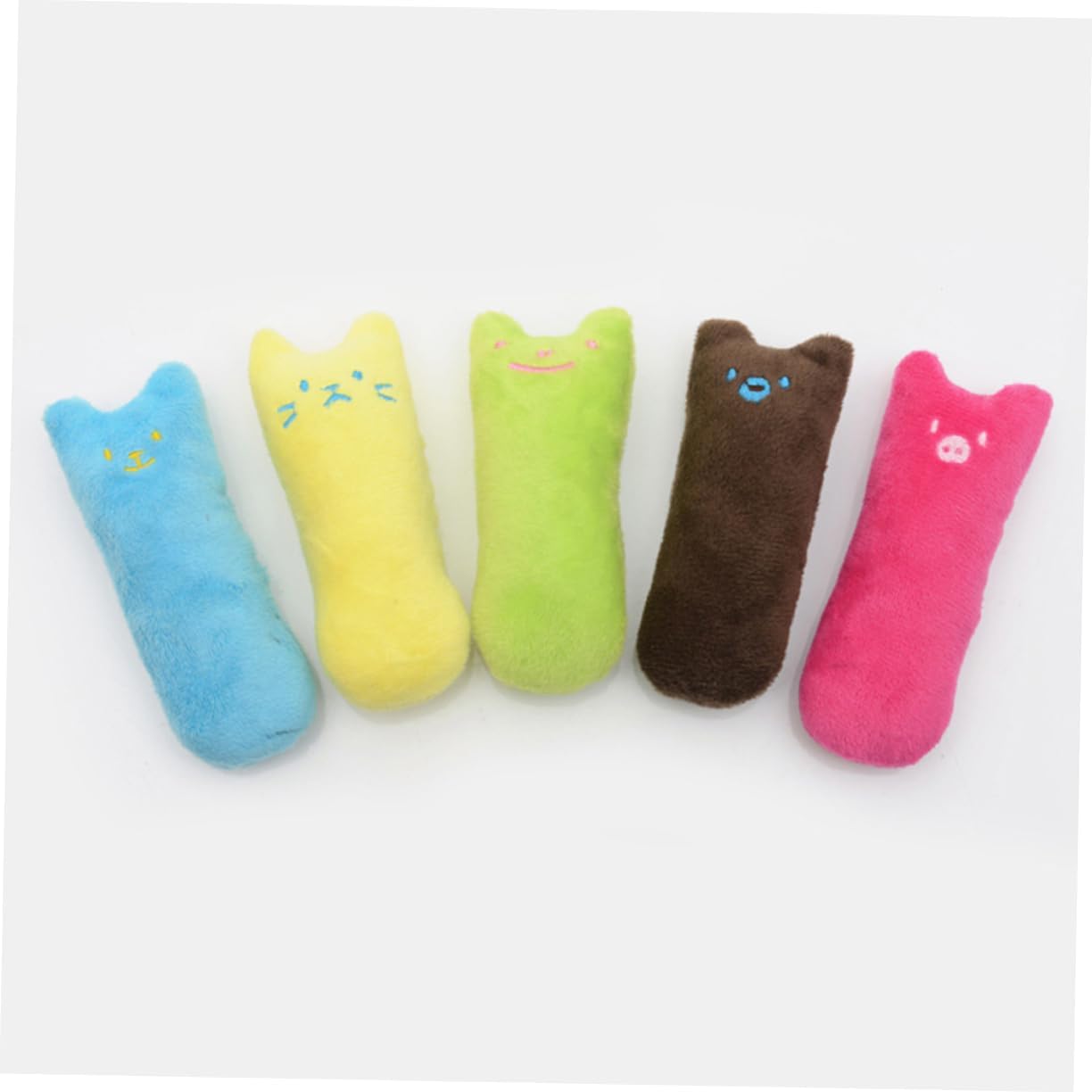 Jouet en Peluche Multifonction Anti-Morsure pour Chat