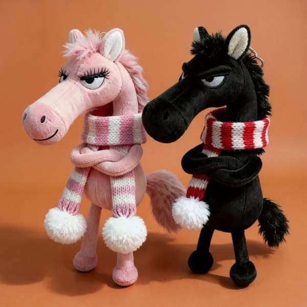 Mascotte Porte-Bonheur de l’Année du Cheval – Cadeau de Chance pour le Nouvel An 2026