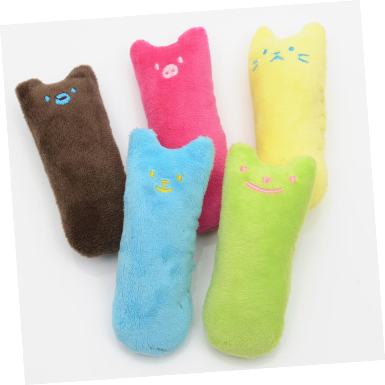 Jouet en Peluche Multifonction Anti-Morsure pour Chat
