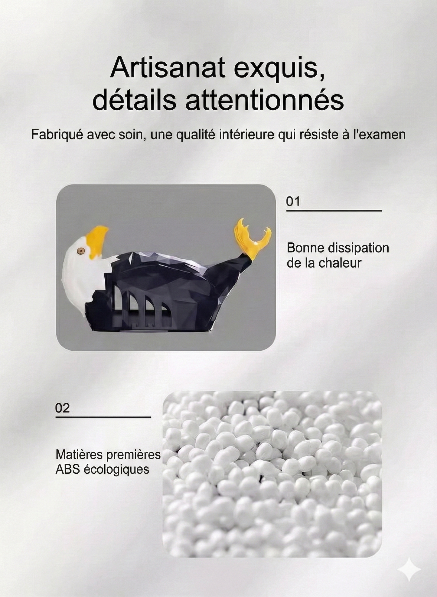 Lampe Murale Décorative Aigle – Design Art & Lumière Douce