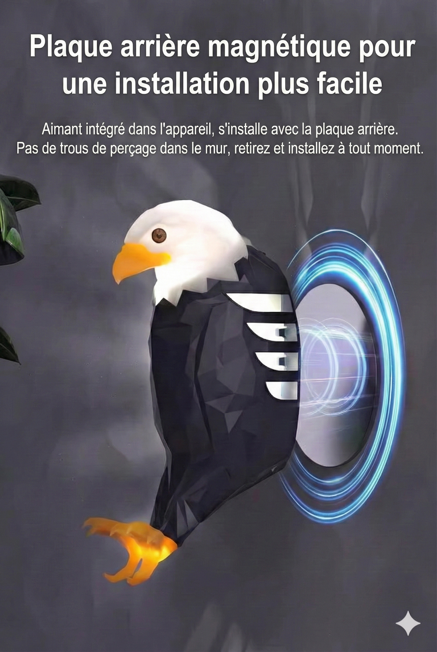 Lampe Murale Décorative Aigle – Design Art & Lumière Douce