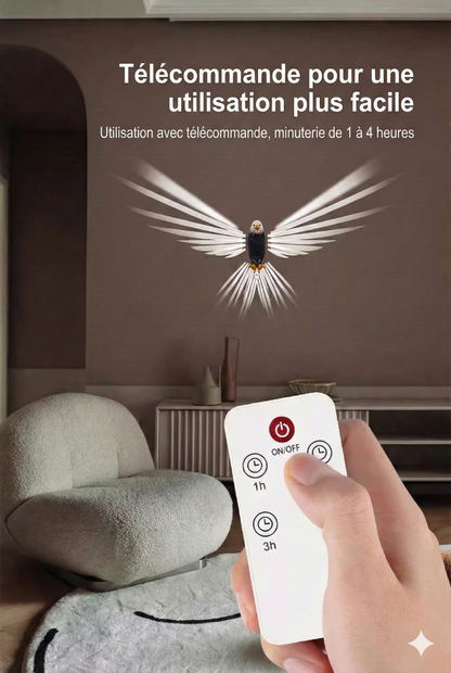 Lampe Murale Décorative Aigle – Design Art & Lumière Douce