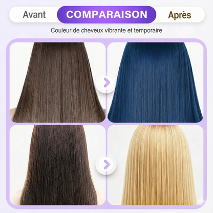 Cire Coiffante Colorante Temporaire pour le Styling des Cheveux