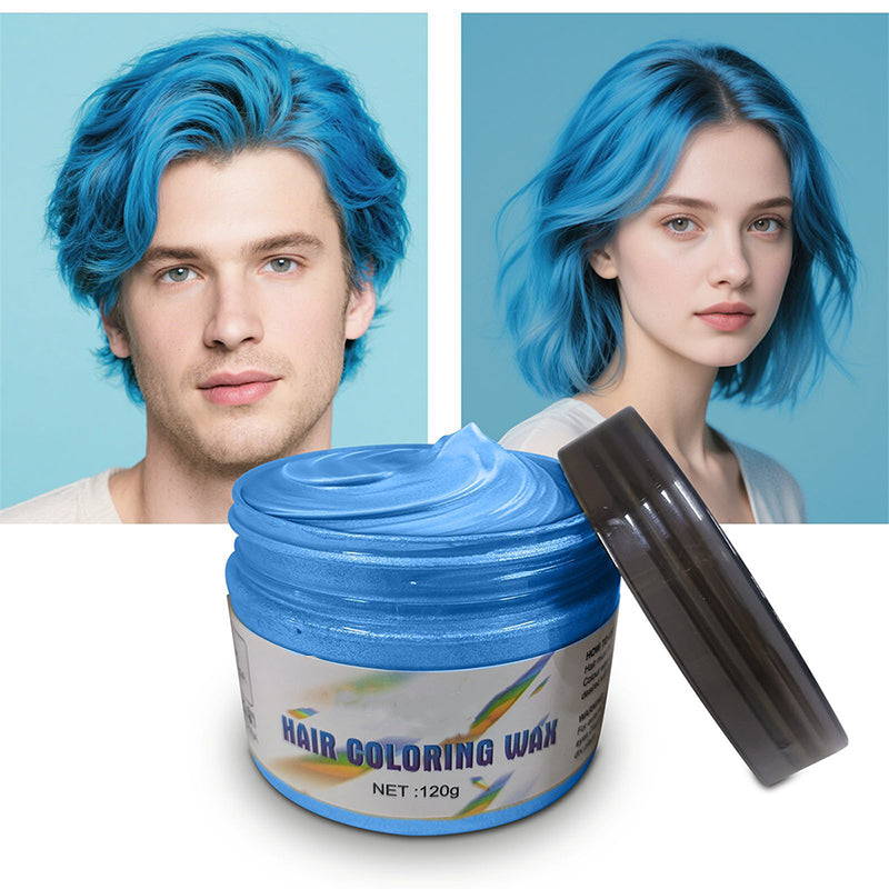 Cire Coiffante Colorante Temporaire pour le Styling des Cheveux