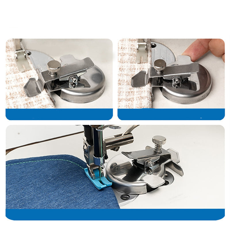 Guide de Couture Magnétique Réglable pour Coutures Droites et Courbes