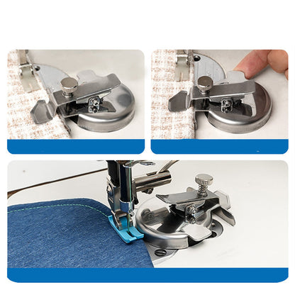Guide de Couture Magnétique Réglable pour Coutures Droites et Courbes