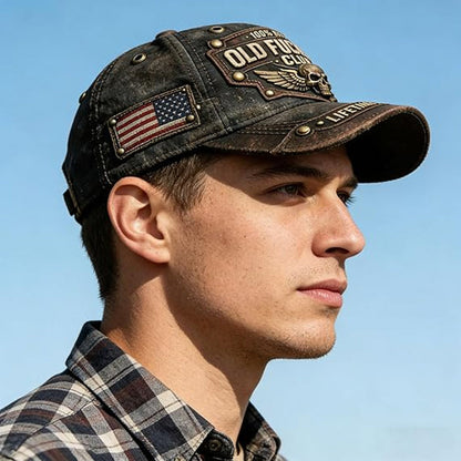 Casquette Vintage Brodée Old Fuckers Club