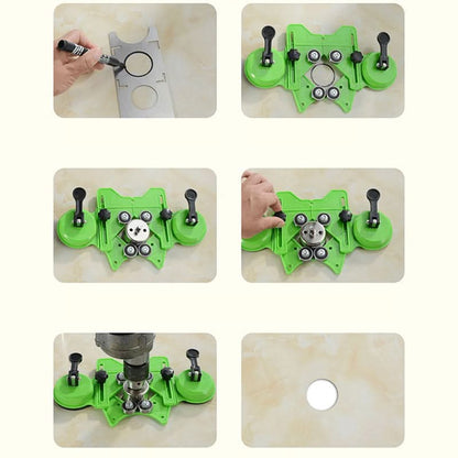 Gabarit de Perçage Réglable 360° Haute Précision